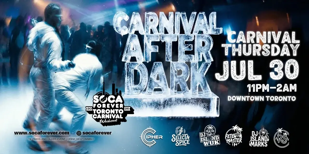 Carnival After Dark night party flyer