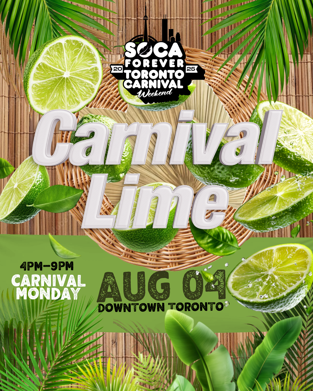 Mon Day Carnival Lime