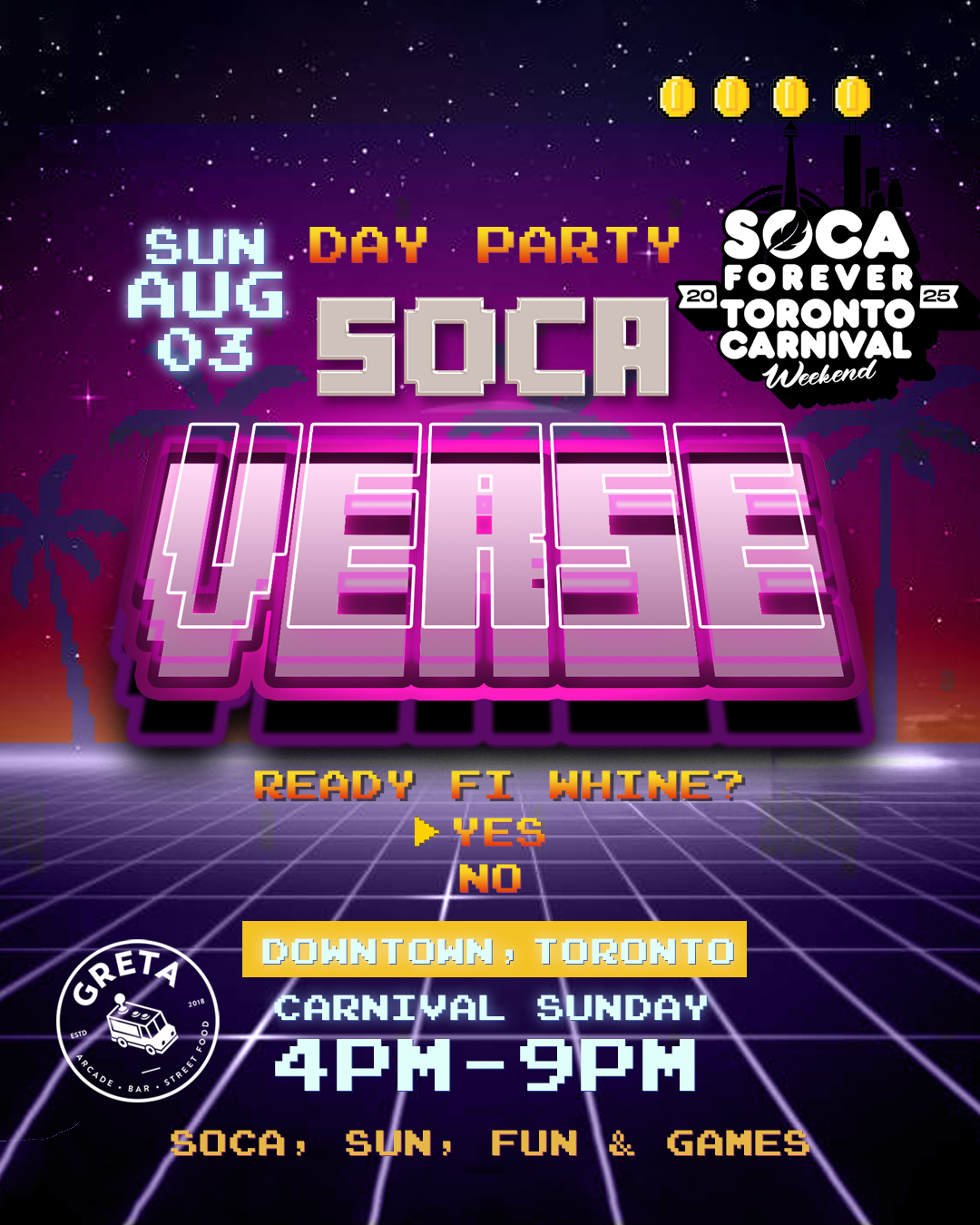 Sun Day Party Soca Verse